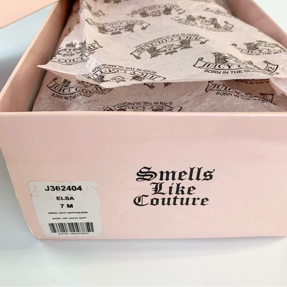 Rare Retro Style Juicy Couture Etsy Sneakers Nappa and Suede Leather Sz 7 - Picture 14 of 14